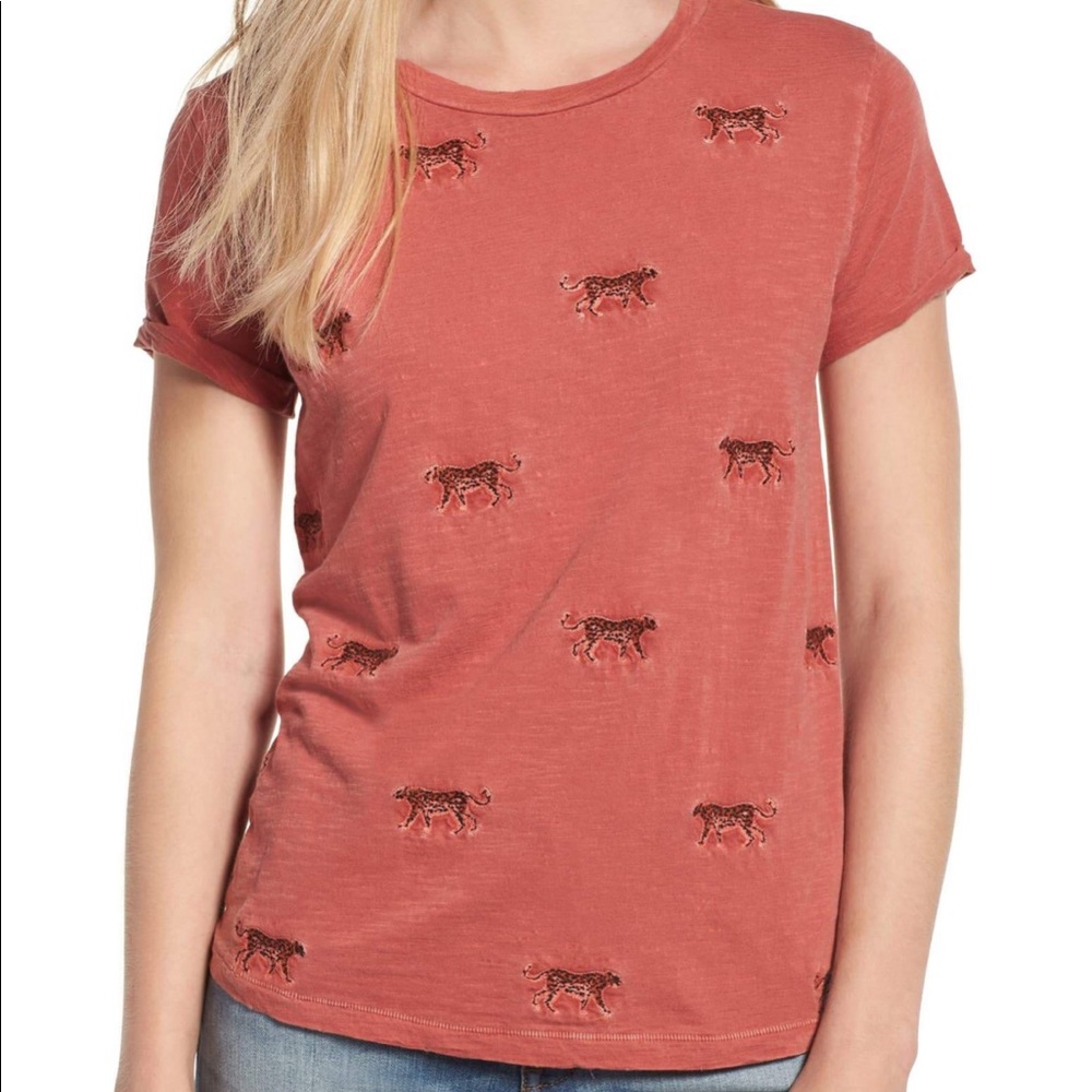 Lucky Brand Cheetah Tee